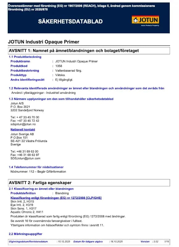 Jotun Industri Opaque Primer
